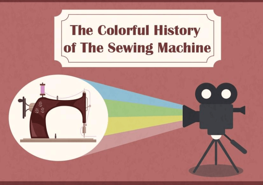 [Infographic] An Illustrated History of the Sewing Machine